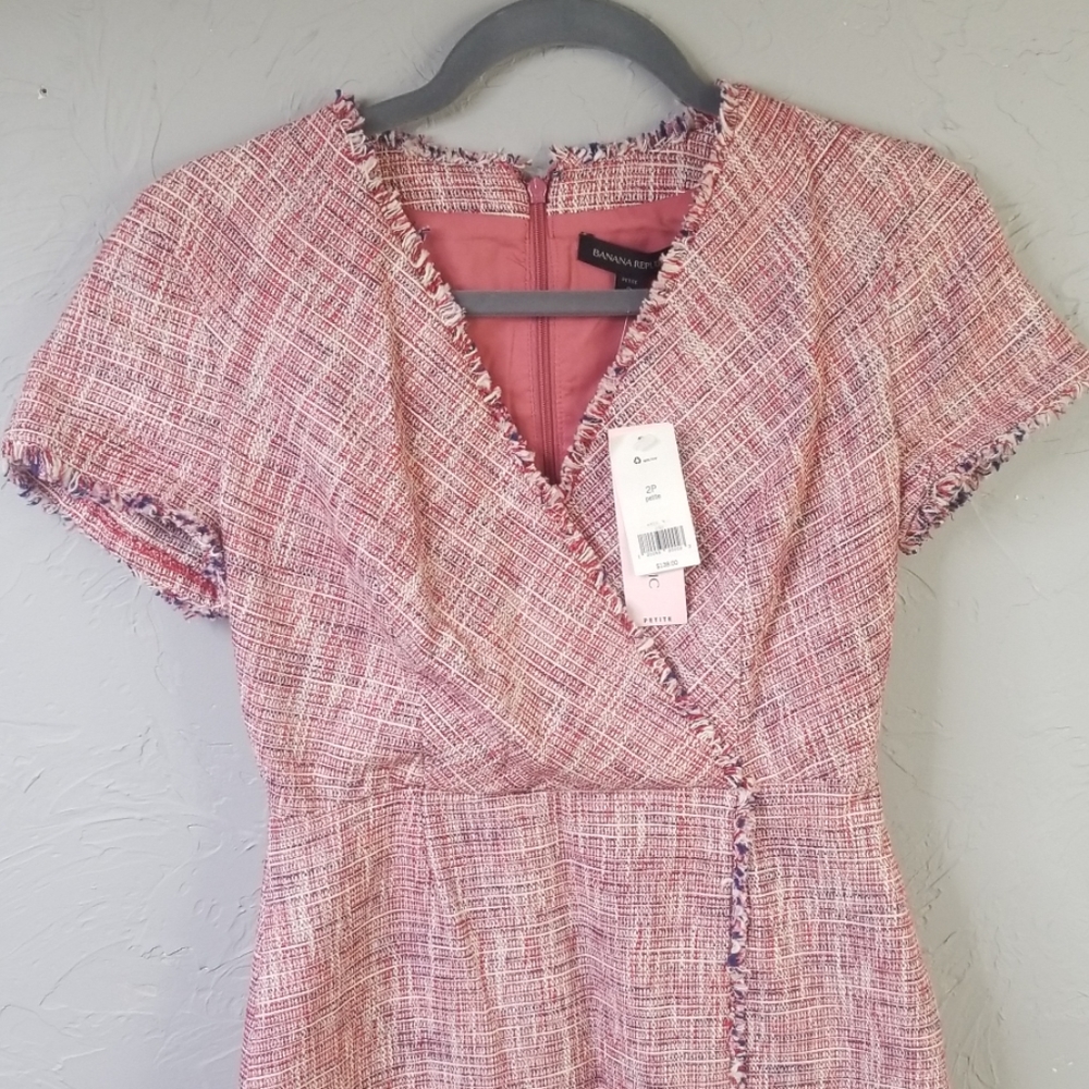 NWT Banana Republic Tweed Dress - Picture 2 of 8